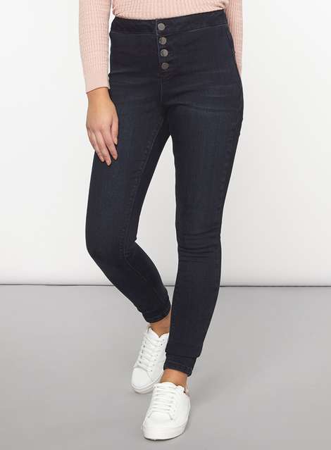 Petite High Waist Skinny Jeans